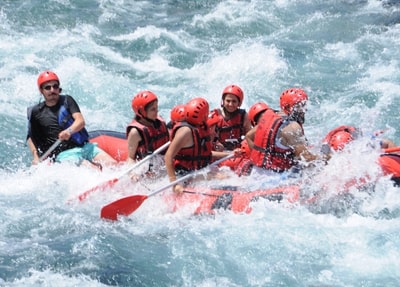AlanyaTazi Canyon + Jeep Safari + Zipline + Rafting Tour