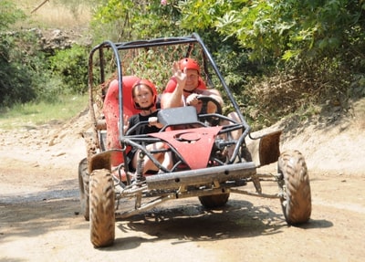 Belek Buggy Safari + Zipline + Rafting Tour