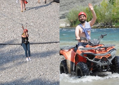 Belek Quad Safari + Jeep Safari +Zipline + Rafting Tour