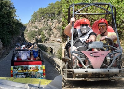 Manavgat Buggy Safari Jeep Safari Zipline and Rafting Tour